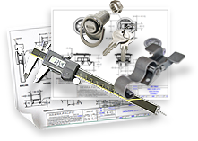Engineering drawings, calipers and custom SPEP parts