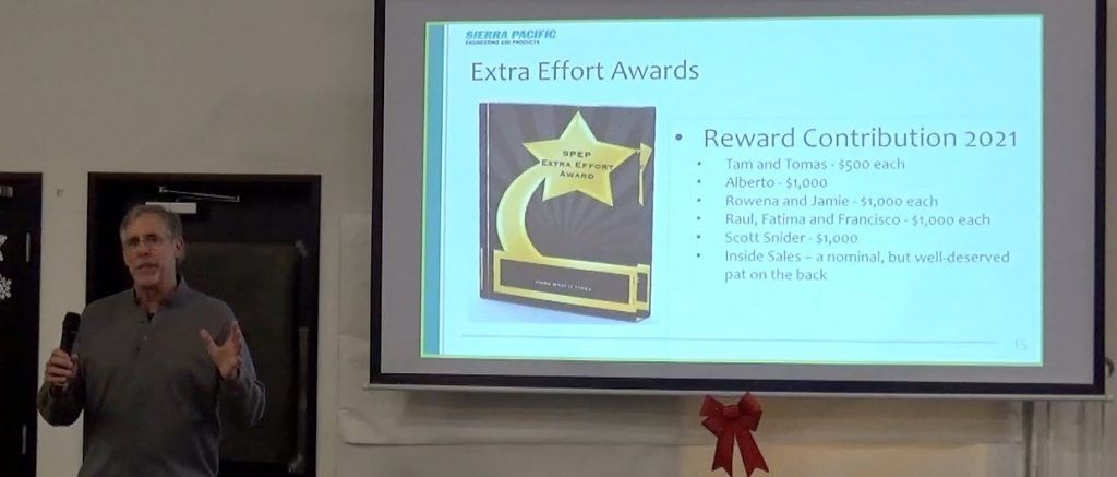 Photo of presentation of SPEP Awards